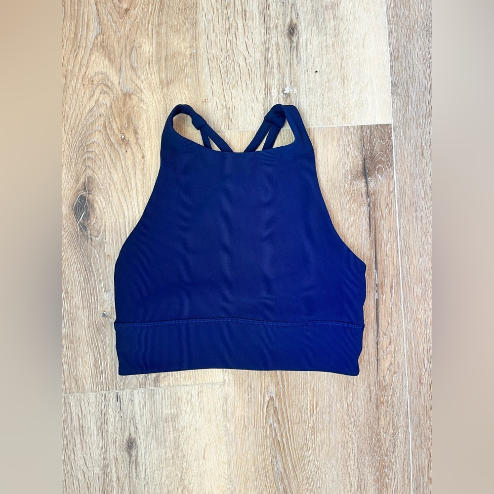 💙Navy Lululemon Ribbed Bra💙